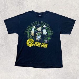 Vintage Y2K WWE John Cena Tshirt Size Large